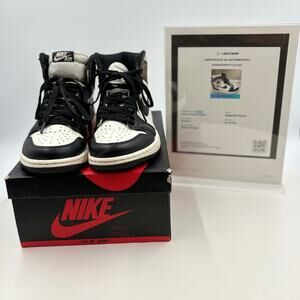 Authenticated Nike Air Jordan 1 Retro High OG Dark Mocha, 555088-105